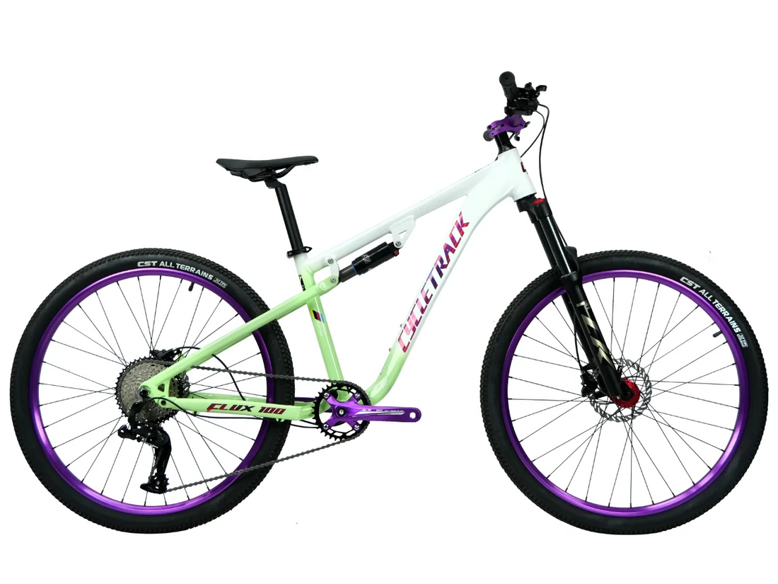 🔥 CK-FLUX100 Full Suspension MTB | 10-Speed | 140mm Travel | Hydraulic Brakes | 27.5" Wheels