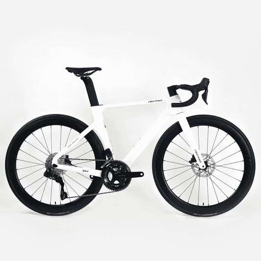 carbon road bike display