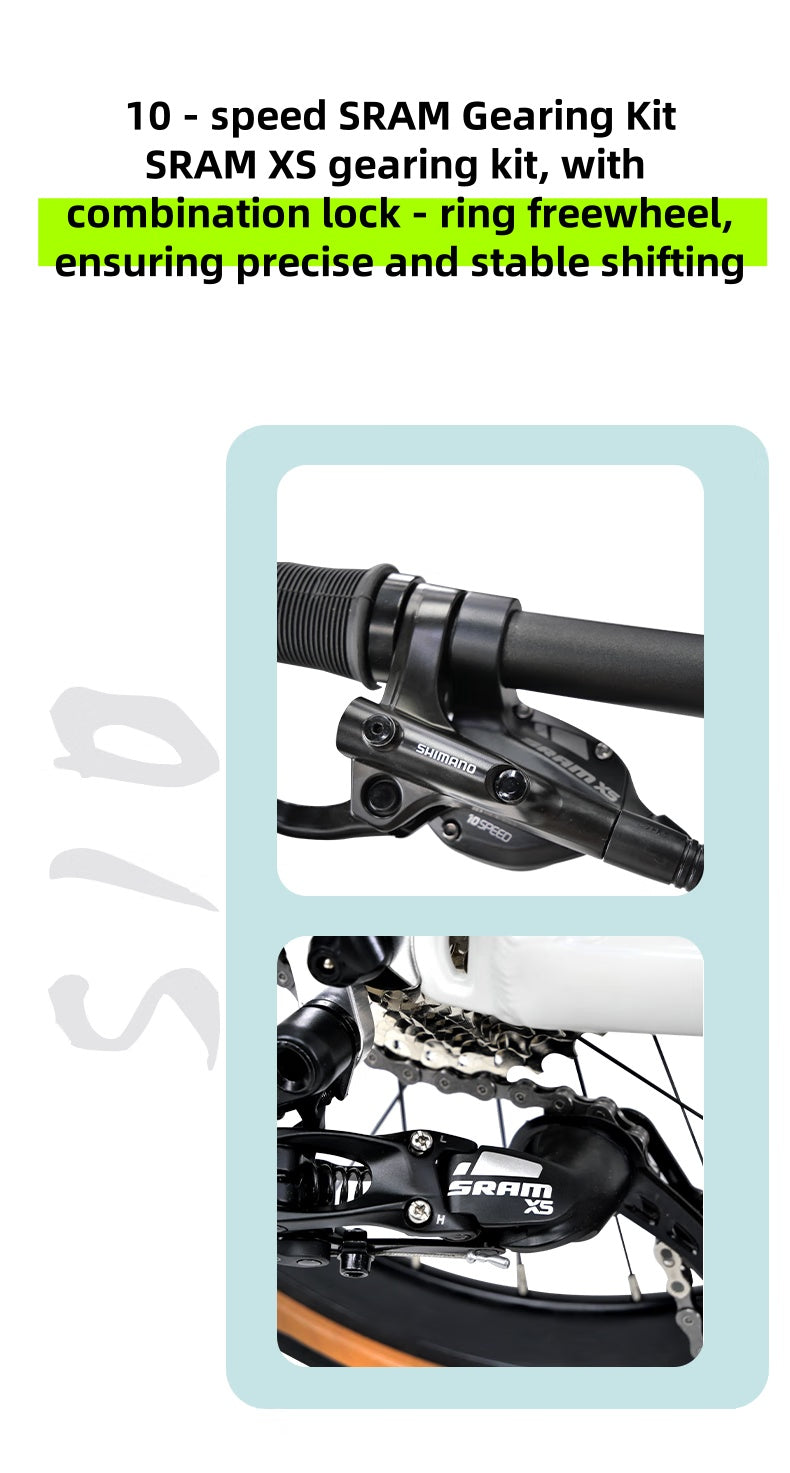 Cycletrack-S10 10speed Aluminium Alloy Folding Bike