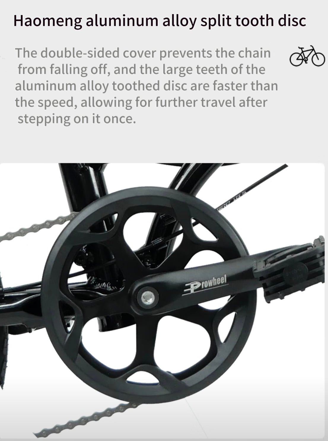 Cycletrack - S7 20 Inch Folding Bike - 7 - Speed Aluminium Alloy, Smooth Shifting & Reliable Braking