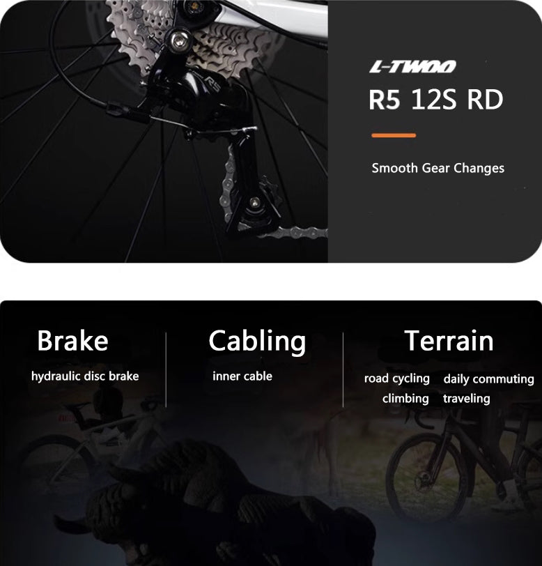 Cycletrack SPACE 18 Speed Aluminium Alloy Road Bike City Cycling Bicycle for Men Women