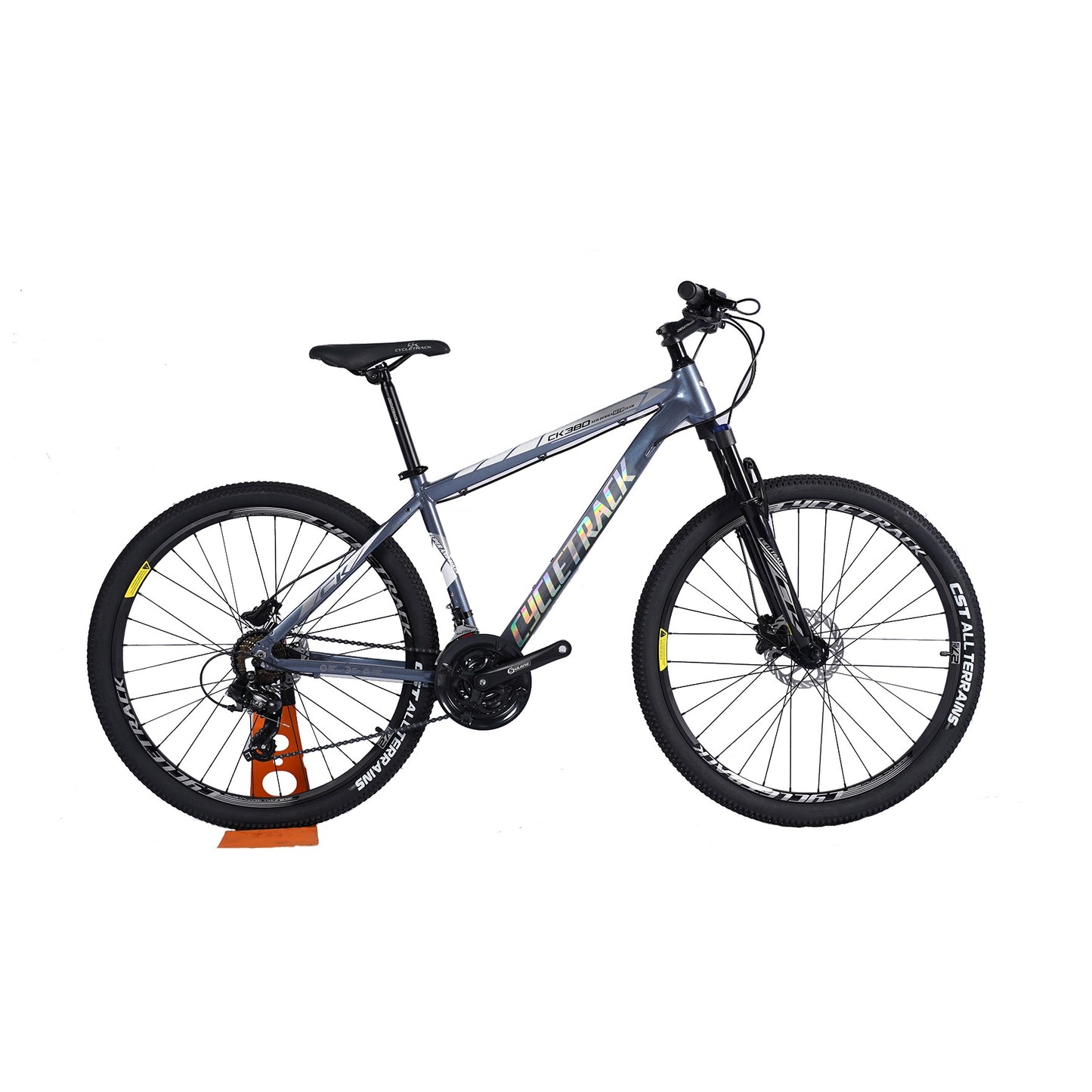 Cycletrack CK380 Aluminium Alloy Bicicleta  27.5*17 Inch Bike MTB 24 Speed Mountain Bicycles