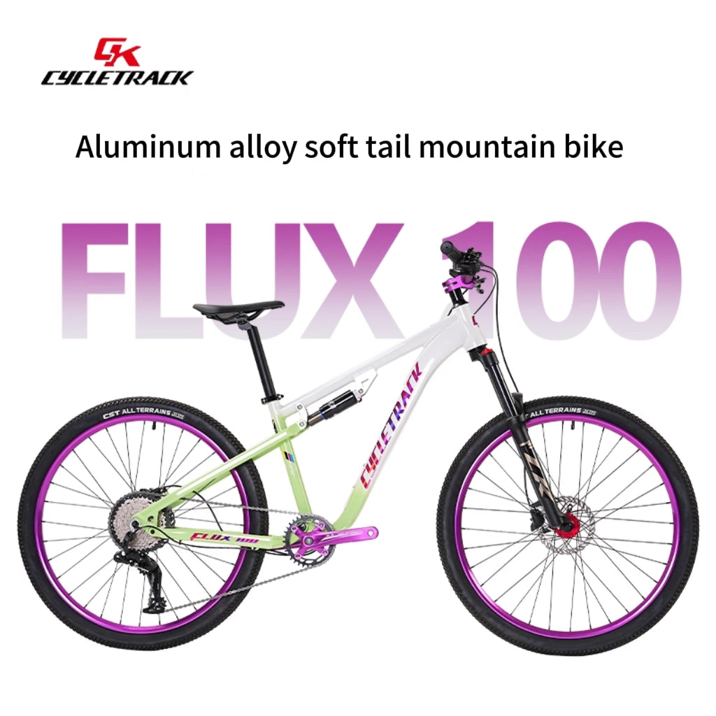 CYCLETRACK-flux a Soft-tailed Deceleration Mountain Oil Brake Racing Off-road 27.5 Bicycle