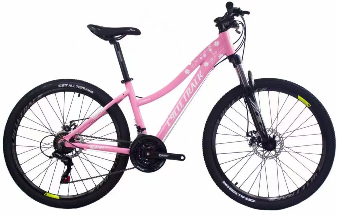 Cycletrack PRINCESS 24 Speed 26*16 Inch Aluminum Alloy Women Bicycle Kids Race Mountain Bike